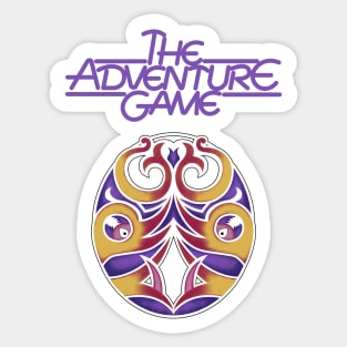 Adventure Game logo & Arg symbol Sticker